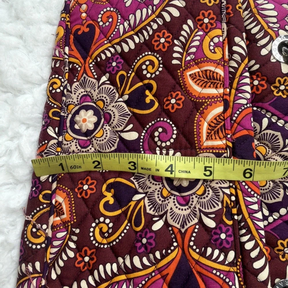 Vera Bradley Chain Hand Bag In Retired Safari Sunset Rare!! Quilted New W/ Tags!